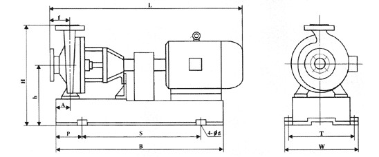 IHF型襯氟塑料離心泵,襯氟離心泵規(guī)格，襯氟離心泵價(jià)格，襯氟離心泵廠家